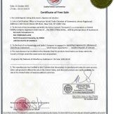 CFS Là Gì Trong Ngành Hương Liệu? Ý Nghĩa Giấy Chứng Nhận Lưu Hành Tự Do